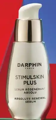Shoppers Drug Mart Darphin stimulskin plus absolute renewal serum offer