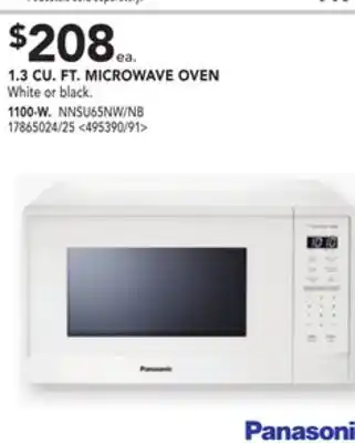 RONA Panasonic 1.3 cu. ft. microwave oven 1100-w offer