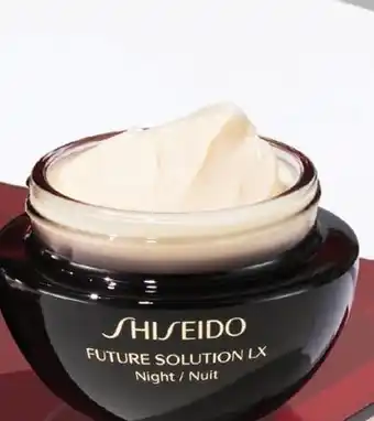Shoppers Drug Mart Shiseido future solution lx total regenerating cream offer