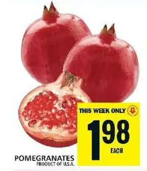 Food Basics POMEGRANATES offer