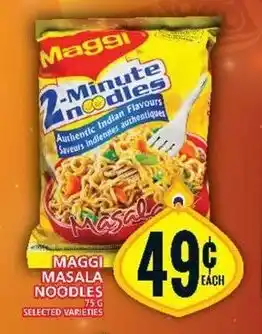 Food Basics MAGGI MASALA NOODLES offer