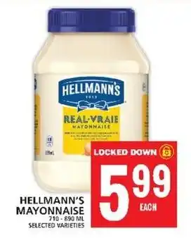Food Basics HELLMANN'S MAYONNAISE offer