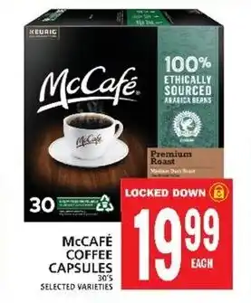 Food Basics MCCAFÉ COFFEE CAPSULES offer