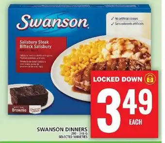 Food Basics SWANSON DINNERS offer