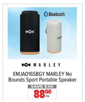2001 Audio Video Marley no bounds sport portable speaker offer