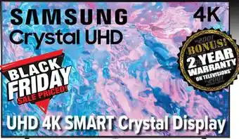 2001 Audio Video Samsung 65 uhd 4k smart crystal display tv offer
