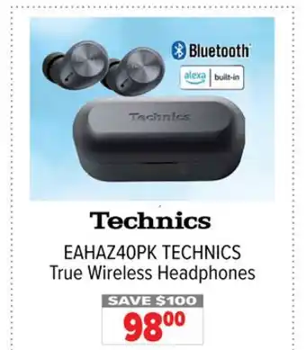 2001 Audio Video Technics true wireless headphones offer