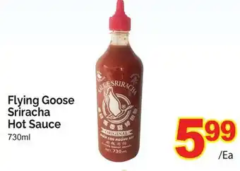 T&T Supermarket Flying goose sriracha hot sauce, 730ml offer