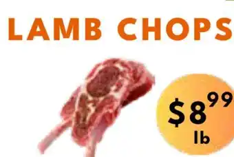 Food World Supermarket Lamb chops offer