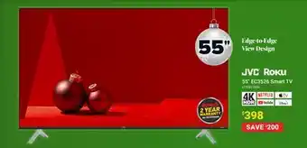 Visions Electronics Jvc roku 55 ec3526 smart tv offer