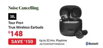 Visions Electronics Jbl tour pro+ true wireless earbuds offer