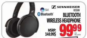 Centre Hi-Fi Sennheiser bluetooth wireless headphone offer