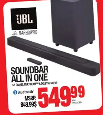Centre Hi-Fi Jbl soundbar all in one offer