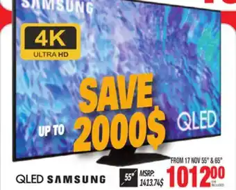 Centre Hi-Fi Qled 4k q80c 2023 samsung smart tv, 55 offer