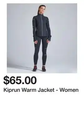 Decathlon Kiprun warm jacket - women offer