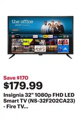 Best Buy Insignia 32 1080p fhd led smart tv (ns-32f202ca23) - fire tv edition - 2022 - only at best buy offer