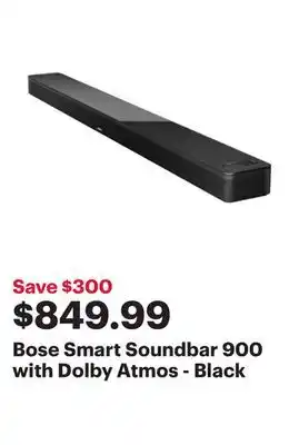Best Buy Bose smart soundbar 900 with dolby atmos - black offer