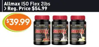 Healthy Planet Allmax iso flex offer