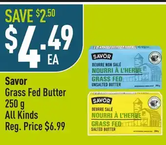 Healthy Planet Savor grass fed butter offer