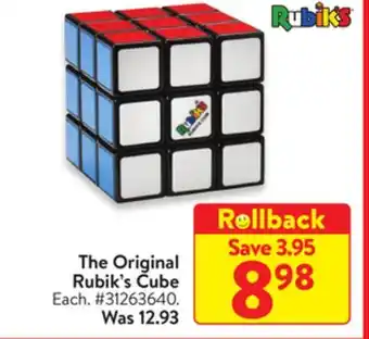 Walmart The original rubik's cube offer