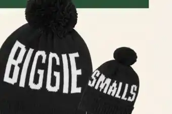 Petvalu Bailey & bella celebrates me and my people matching hats 2-piece set biggie smalls black offer