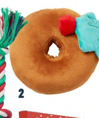 Petvalu Bailey & bella celebrates donut plush dog toy offer