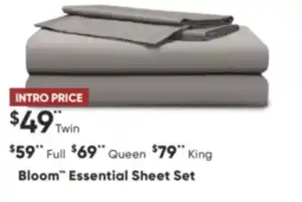 Sleep Country Bloom essential sheet set offer