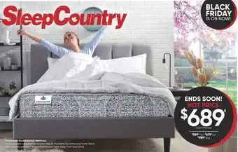 Sleep Country Kingsdown studio mattress offer