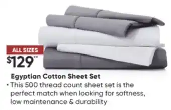 Dormez Vous Egyptian cotton sheet set offer