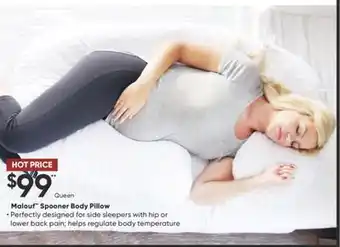 Dormez Vous Malouf spooner body pillow offer