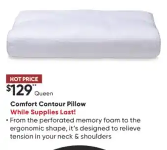 Dormez Vous Comfort contour pillow offer