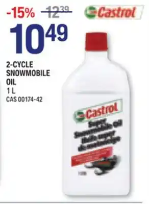 NAPA Auto Parts Castrol 2-cycle snowmobile oil 1l offer