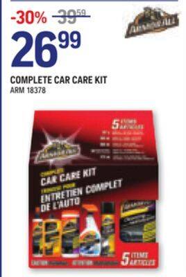 NAPA Auto Parts Armor all complete car care kit offer