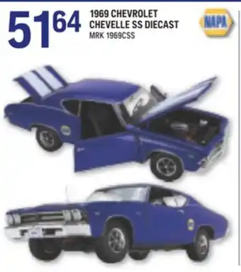 NAPA Auto Parts Napa 1969 chevrolet chevelle ss diecast offer