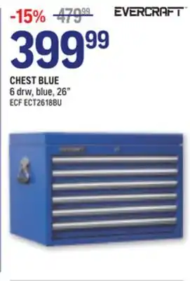 NAPA Auto Parts Evercraft chest blue offer