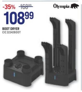 NAPA Auto Parts Olympia boot dryer offer