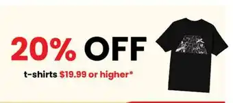 GameStop T-shirts offer