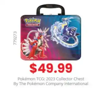 GameStop Pokémon tcg:2023 collector chest by the pokémon company international offer