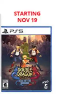 GameStop Double dragon gaiden rise of the dragons by modus games ps5 offer