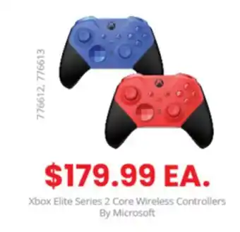 GameStop Xbox elite series 2 core wireless controller by microsoft offer