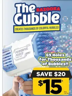 Showcase The bazooka gubble offer