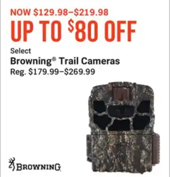 Bass Pro Select browning trail cameras offer
