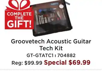Long & McQuade Acoustic guitar tech kit offer