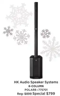 Long & McQuade Hk audio polar 8 column speaker system offer