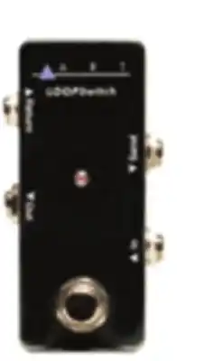 Long & McQuade Art pro audio latching switch for effects or amps offer