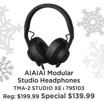 Long & McQuade Aiaiai tma-2 studio xe modular studio headphones offer