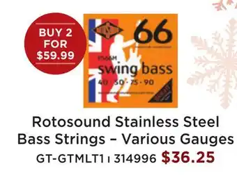 Long & McQuade Groovetech guitar/bass 10-in-1 multi-tool offer