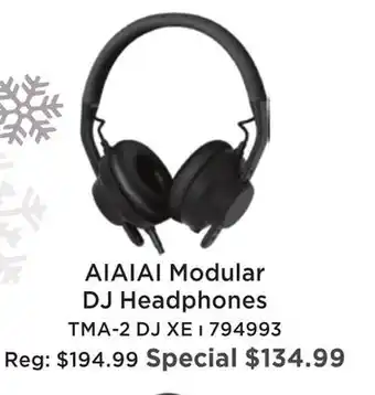 Long & McQuade Aiaiai tma-2 dj xe modular dj headphones offer