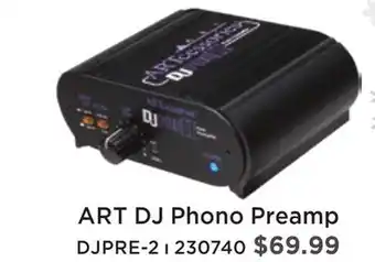 Long & McQuade Art pro audio phono preamp/interface w/ usb offer