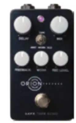 Long & McQuade Uafx orion tape echo pedal offer